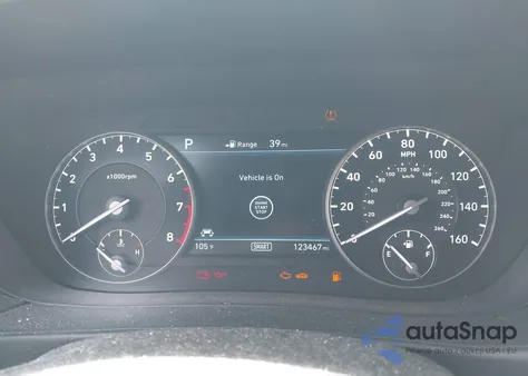 2017 Genesis G90 Ultimate z USA, uszkodzony, nr VIN KMHG54JH2HU031133